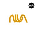 Letter NWA Monogram Logo Design