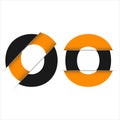 Letter O logo icon design template elements Royalty Free Stock Photo