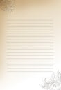 Letter paper background Royalty Free Stock Photo