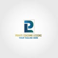 Letter PCL vector logo design template Royalty Free Stock Photo