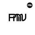 Letter PMN Monogram Logo Design