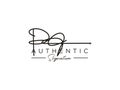 Letter PO Signature Logo Template Vector