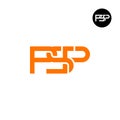 Letter PSP Monogram Logo Design