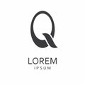 Q Letter Logo. Vector Icon Royalty Free Stock Photo