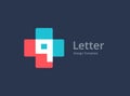 Letter Q or number 9 cross plus medical logo icon design template elements Royalty Free Stock Photo