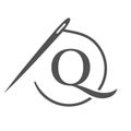 Letter Q Tailor Logo, Needle and Thread Logotype for Garment, Embroider, Textile, Fashion, Cloth, Fabric