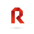 Letter R logo icon design template elements