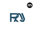 Letter RAJ Monogram Logo Design