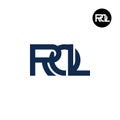Letter ROL Monogram Logo Design Royalty Free Stock Photo