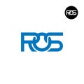 Letter ROS Monogram Logo Design