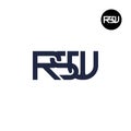 Letter RSW Monogram Logo Design