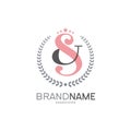Letter S Ampersand Logo Design