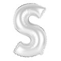 Letter S from English alphabet chrome