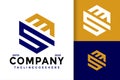 Letter S Hexagon Company Logo Logos Design Element Stock Vector Illustration Template Royalty Free Stock Photo