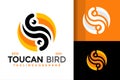 Letter S toucan bird logo design vector symbol icon illustration Royalty Free Stock Photo