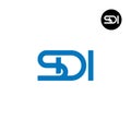 Letter SDI Monogram Logo Design