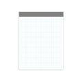 Letter size cross section note paper block - writing pad, mockup