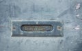 Letter slot Royalty Free Stock Photo