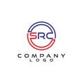 Letter SRC company logo design vector Royalty Free Stock Photo