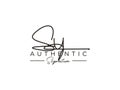 Letter SU Signature Logo Template Vector