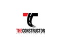 Letter T C construction building road infrastructure