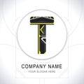 Letter T Gamer Community Logo Symbol Icon Vector