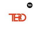 Letter TBD Monogram Logo Design