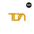 Letter TDM Monogram Logo Design