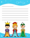 Letter Three Wise Men