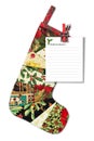 Letter to Santa Claus. Dutch version. Royalty Free Stock Photo