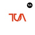 Letter TUA Monogram Logo Design