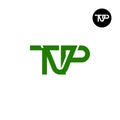 Letter TVP Monogram Logo Design Royalty Free Stock Photo