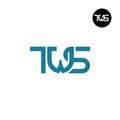 Letter TWS Monogram Logo Design