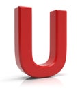 Letter U