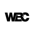 Letter WBC simple monogram logo icon design. Royalty Free Stock Photo