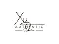 Letter XY Signature Logo Template Vector