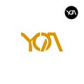 Letter YOA Monogram Logo Design