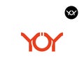 Letter YOY Monogram Logo Design