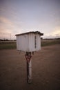 Letterbox nowhere Royalty Free Stock Photo