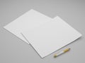 Letterhead, KDP Interior Daily Planner Mockup template Photo.