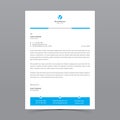 Letterhead Template Vector Design