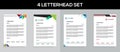 Letterhead Template Set