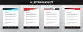 Letterhead Template Set