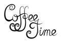 Lettering Coffee time