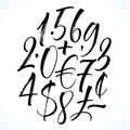 Lettering numbers