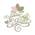 Lettering - Oolong Tea