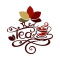 Lettering - Red Tea