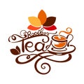 Lettering - Rooibos Tea