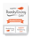 Lettering Thanksgiving Card