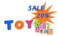 Lettering Toys with learning toys for toddlers and the text Sale